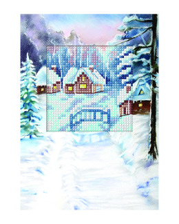 Broderikit Kort Vinter 1-pack