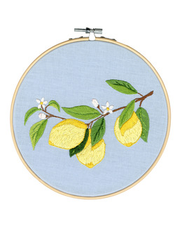 Broderikit Tavla Citroner