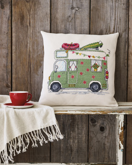 Broderikit Kudde Husbil