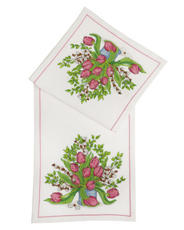 Broderikit Löpare Påskbukett