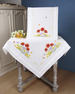 Broderikit Vårblommor
