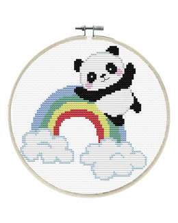 Broderikit Tavla Panda