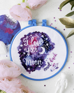 Broderikit Tavla To the moon