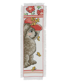 Broderikit Bokmärke Fjärilsjakt