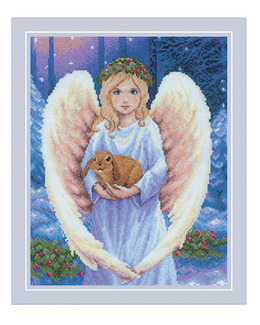 Broderikit Tavla Ängel