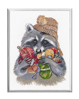 Broderikit Tavla Galen i garn