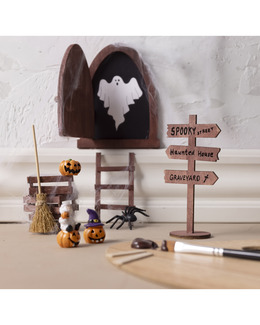 Pysselkit Halloweendörr