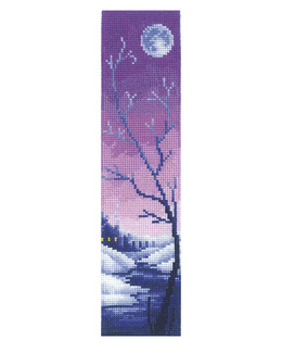 Broderikit Bokmärke Midnatt