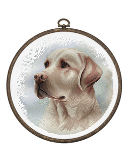 Broderikit Tavla Labrador