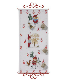 Broderikit Kalender Nissar & Djur