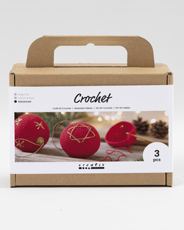 Pysselset Stickade Julkulor