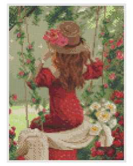 Diamond Painting Trädgård