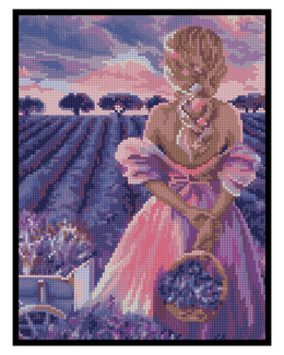 Diamond Painting Lavendel Paradise