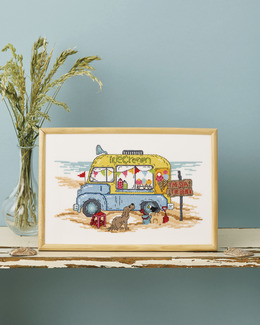Broderikit Tavla Icecreamtruck