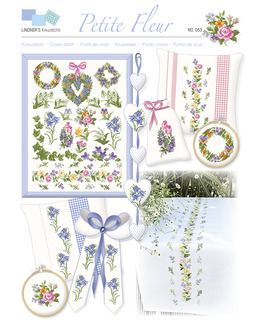 Korsstygnsmönster Våren