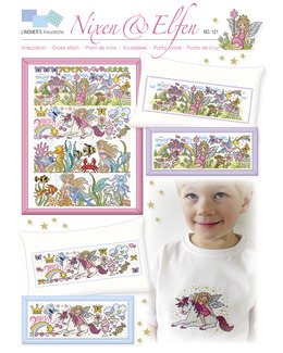 Korsstygnsmönster Fantasy