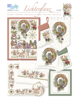 Korsstygnsmönster Kristus