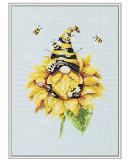 Broderikit Tavla Sommar Tomte