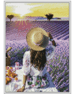 Diamond painting Solnedgångs dröm