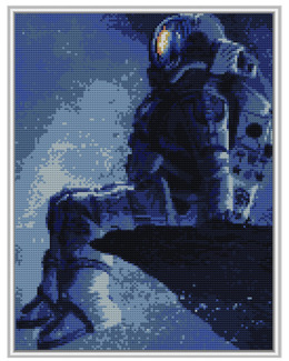 Diamond painting Astronaut