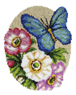 Ryamatta Blomster & Fjäril