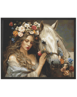 Broderikit Tavla Blomsterfeen