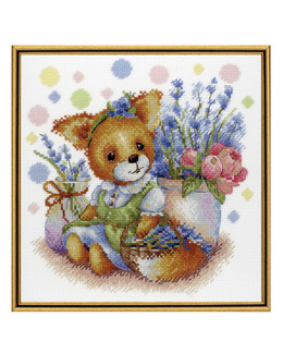 Broderikit Tavla Lavender Dröm