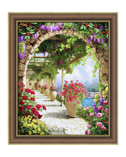 Diamond Painting Terrass