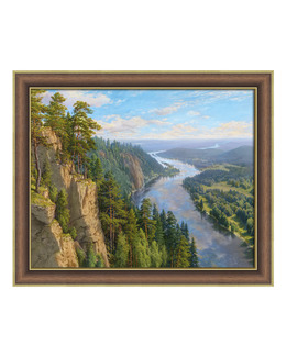 Diamond Painting Älven