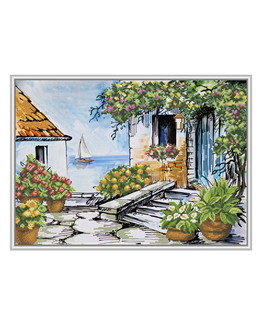Broderikit Tavla Seaside Paradise