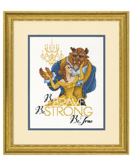 Broderikit Tavla Beauty & the Beast