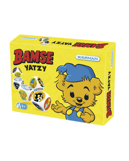 Bamse Yatzy Strikking, pynt, garn og strikkeoppskrifter