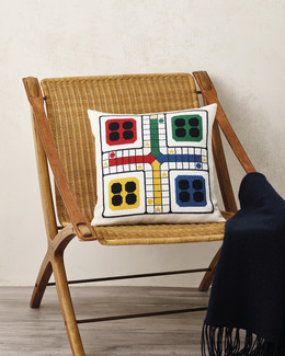 Broderikit Kudde Fia med Knuff