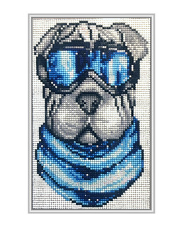 Diamond painting Shar pei