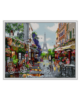 Diamond painting Vår i Paris