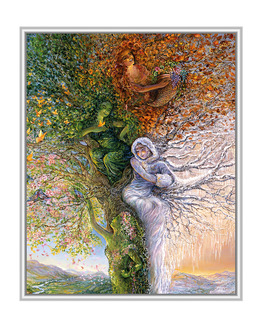 Paint by numbers Tree of four seasons