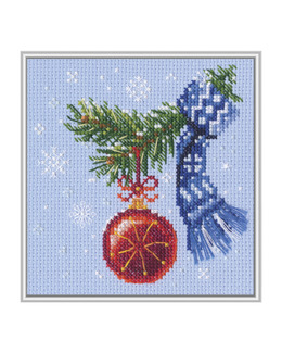 Broderikit Tavla Julgranskulan