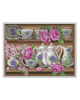 Broderikit Tavla Porslin