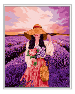 Paint By Numbers Lavendeldröm