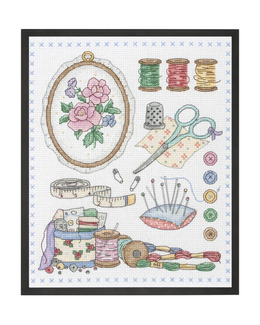 Broderikit Tavla Sytillbehör