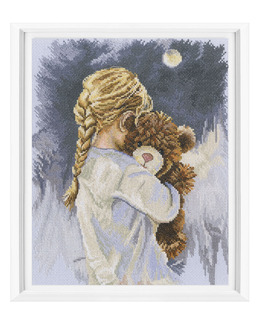 Broderikit Tavla Godnattkram