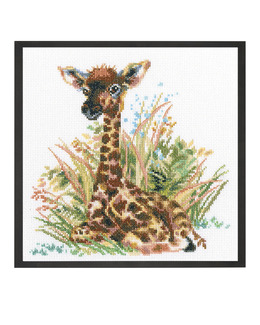 Broderikit Tavla Lilla Giraffen