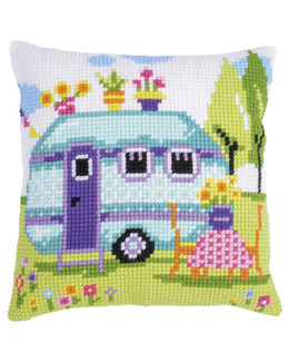 Broderikit Kudde Road Trip