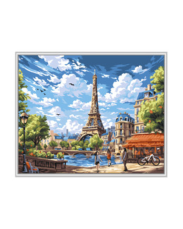 Paint By Numbers Morgon i Paris