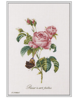 Broderikit Tavla Rosor