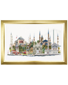 Broderipakke Bilde Istanbul Strikking, pynt, garn og strikkeoppskrifter