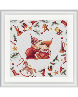 Broderikit Tavla Nisse Kärlek