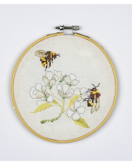 Broderikit Tavla Blomster & Bi