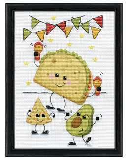 Broderikit Tavla Taco Time