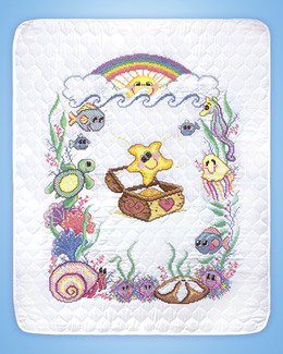 Broderikit Babytäcke A Star is Born